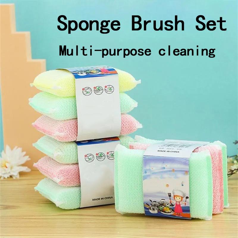 3PCS/Set Thickened Dishwasher Sponge Brush High-Density Sponge-Block Kitchen Supplies Brush-Bowl-Cloth Hundreds Of Clean Cloth 3 Pcs-Set
3PCS/Set Thickened Dishwasher Sponge Brush High-Density Sponge-Block Kitchen Supplies Brush-Bowl-Cloth Hundreds Of Clean Cloth 3 Pcs-Set
