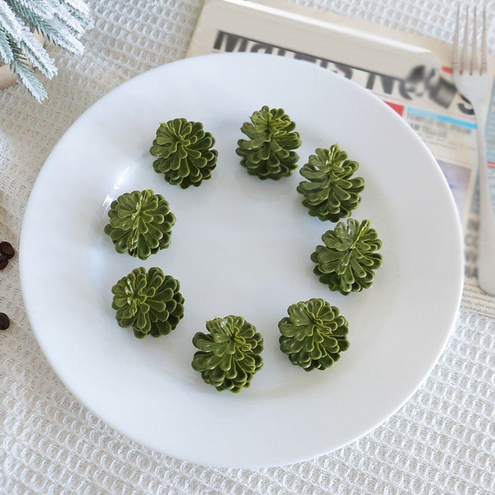 20pcs DIY Green Artificial Pine Cones Rustic Christmas Tree Ornament Party Favors 20 Pcs
20pcs DIY Green Artificial Pine Cones Rustic Christmas Tree Ornament Party Favors 20 Pcs