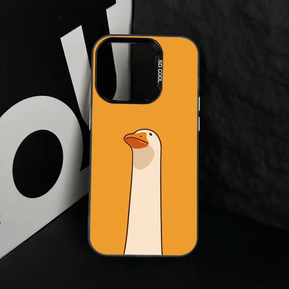 Duck Phone Case For iPhone 17,16,15,14,13,12,11 Plus,Pro Max,XS,Colorful Silver Phone case Funda Cover iPhone16pro
Duck Phone Case For iPhone 17,16,15,14,13,12,11 Plus,Pro Max,XS,Colorful Silver Phone case Funda Cover iPhone16pro