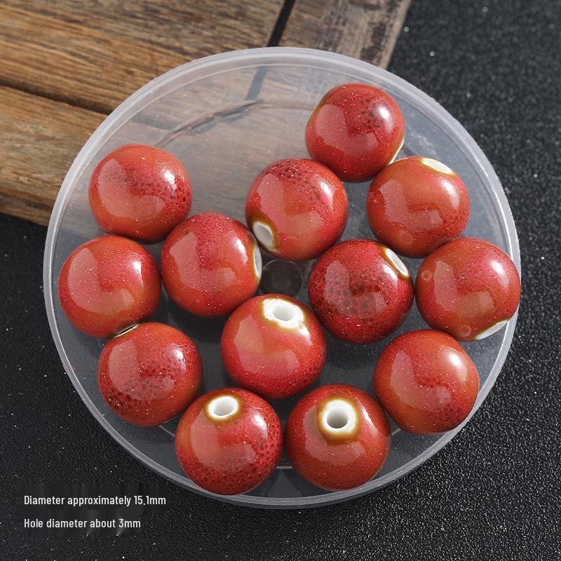 14mm Ceramic Round Beads for DIY Jewelry: Bracelets, Necklaces, Beading, Handmade Ornaments 14mm Ceramic Round Bead (Single Bead Price)
14mm Ceramic Round Beads for DIY Jewelry: Bracelets, Necklaces, Beading, Handmade Ornaments 14mm Ceramic Round Bead (Single Bead Price)