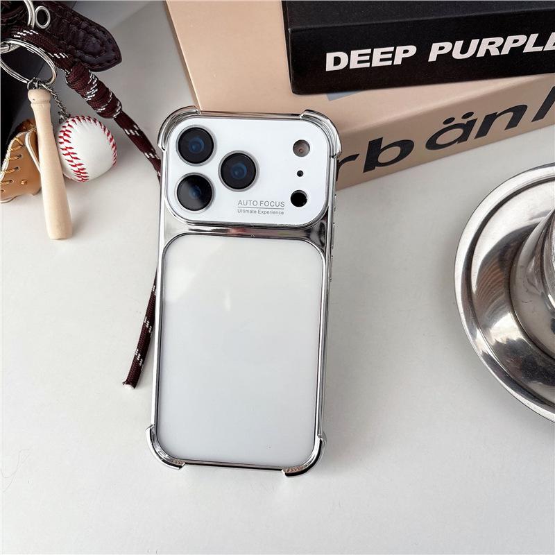 Electroplated Drop-Proof iPhone 16 Pro Max/17/I14/15 Protective Case with Instant Window Transformation 16ProMax серебряный
Electroplated Drop-Proof iPhone 16 Pro Max/17/I14/15 Protective Case with Instant Window Transformation 16ProMax серебряный