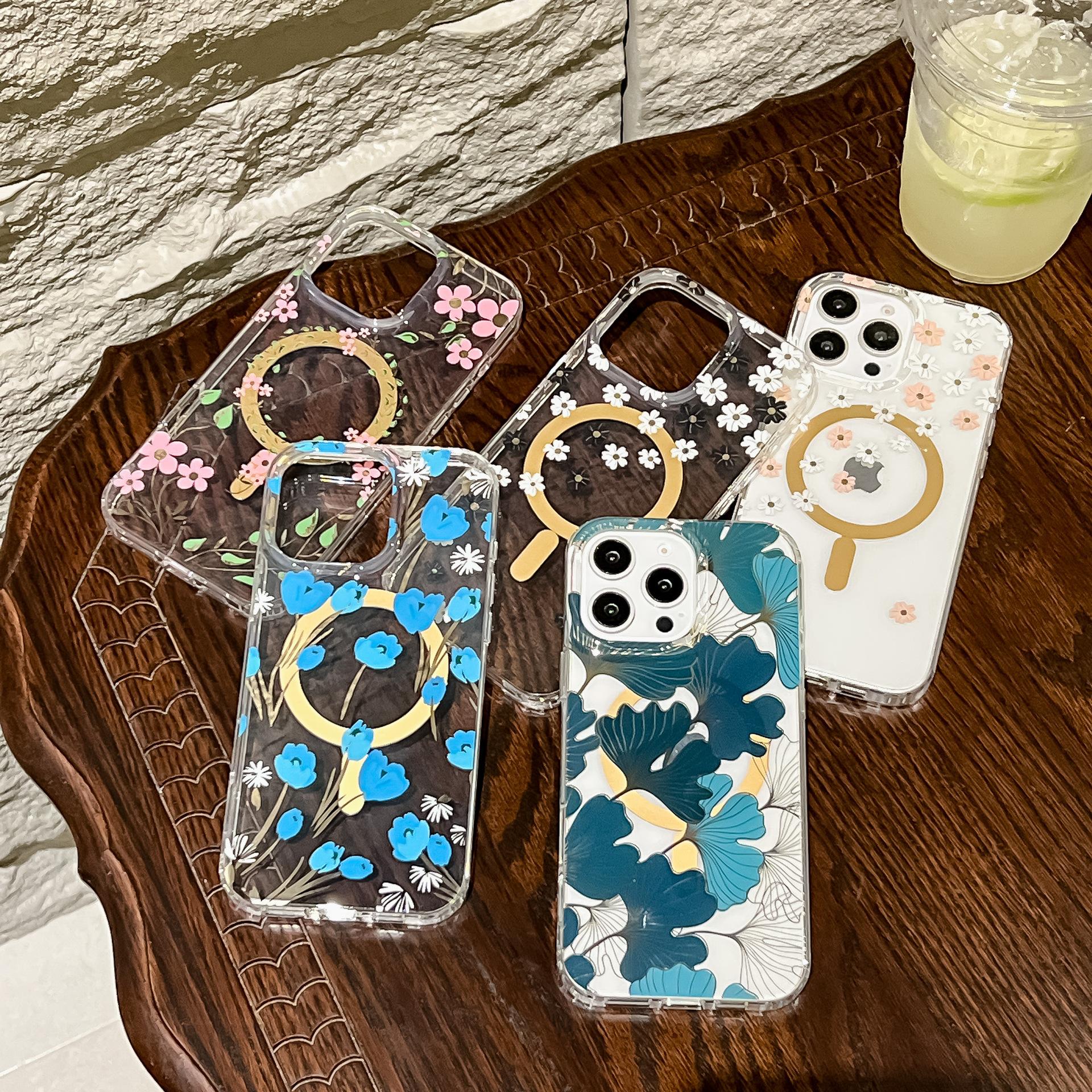IMD Lamination Is Suitable for Apple 16ProMax Phone Cases, N52 Gaussian Magnetic High-transparency IPhone15 Fresh Flowers iPhone16E
IMD Lamination Is Suitable for Apple 16ProMax Phone Cases, N52 Gaussian Magnetic High-transparency IPhone15 Fresh Flowers iPhone16E