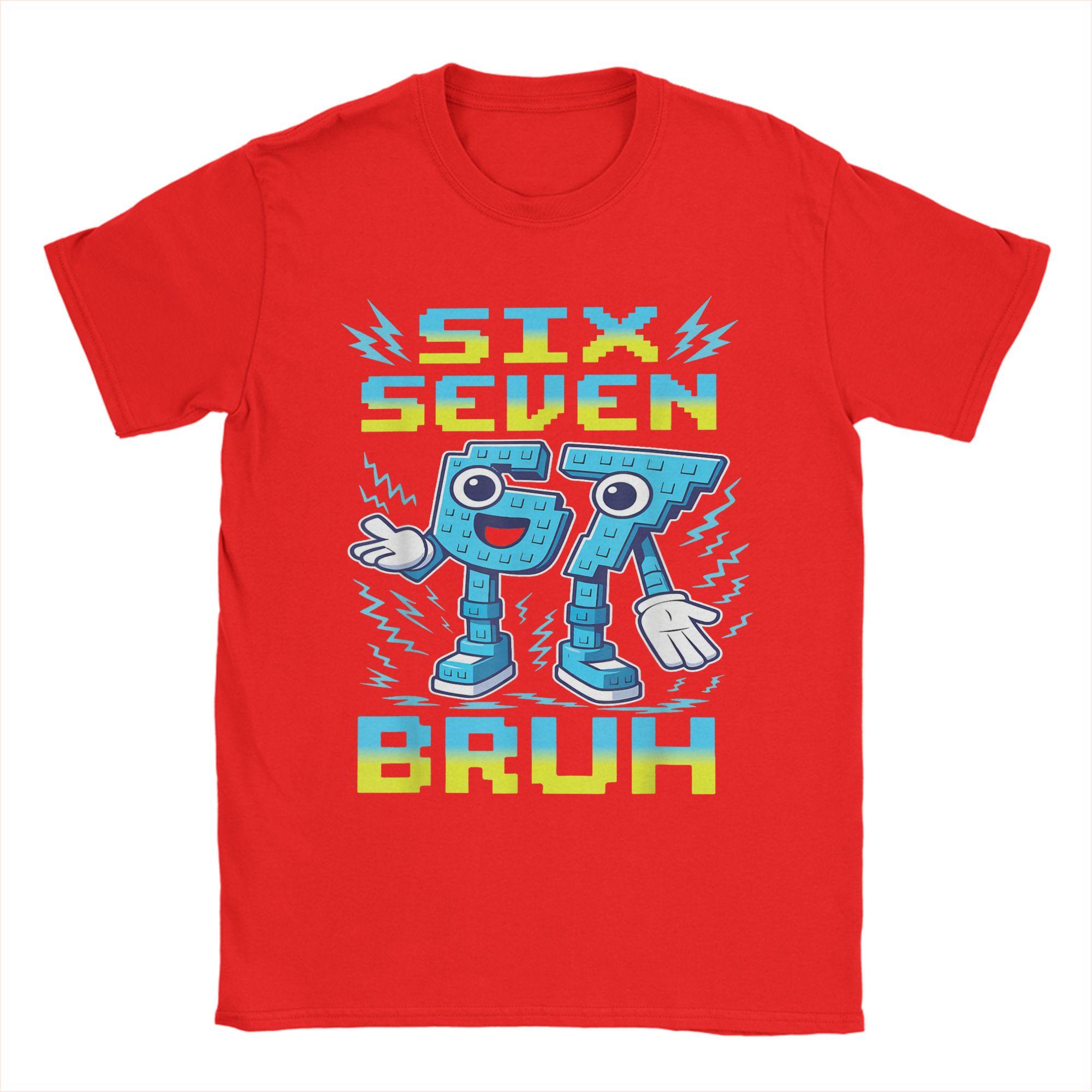 67 Six Seven 67 Italian Brainrot Gaming Meme T Shirt for Unisex 100 Cotton TShirts Tee Shirt Short Sleeve Clothes Graphic S
67 Six Seven 67 Italian Brainrot Gaming Meme T Shirt for Unisex 100 Cotton TShirts Tee Shirt Short Sleeve Clothes Graphic S