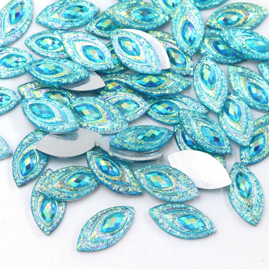 50 brand new 9 * 18mm horse eye shaped resin eyebrow center rhinestones, suitable for jewelry making DIY charming decoration озеро синього кольору
50 brand new 9 * 18mm horse eye shaped resin eyebrow center rhinestones, suitable for jewelry making DIY charming decoration озеро синього кольору