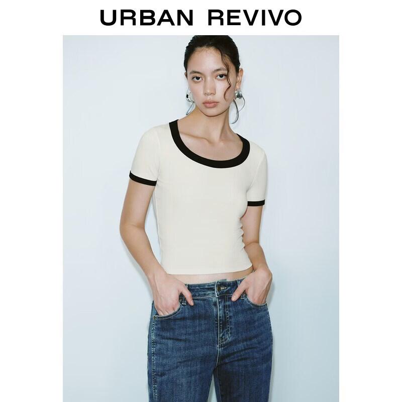 UR2026 Women s Contrast Patchwork Slim Fit Short Sleeve T-Shirt S
UR2026 Women s Contrast Patchwork Slim Fit Short Sleeve T-Shirt S