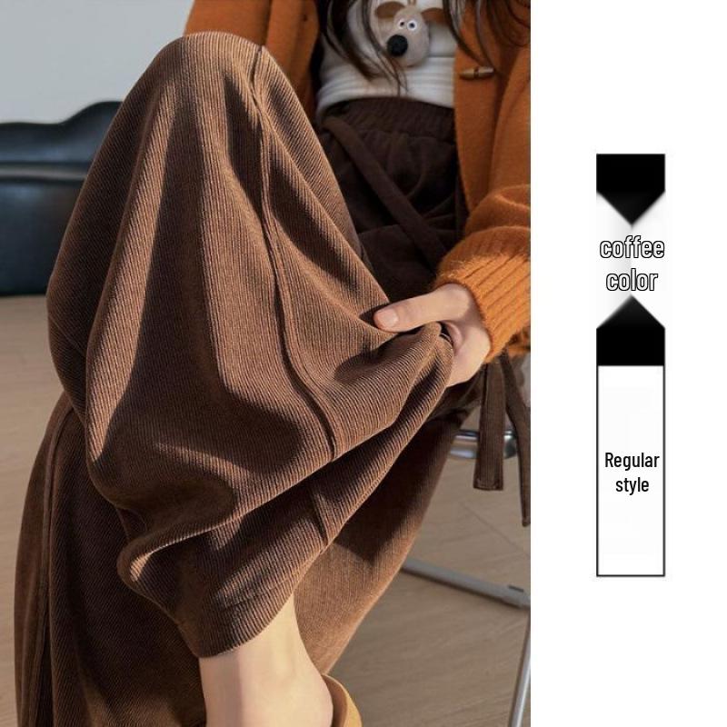 Women s High-Waist Wide-Leg Pants - Solid Color, Loose Fit, Versatile for Spring, Autumn, and Winter Medium
Women s High-Waist Wide-Leg Pants - Solid Color, Loose Fit, Versatile for Spring, Autumn, and Winter Medium