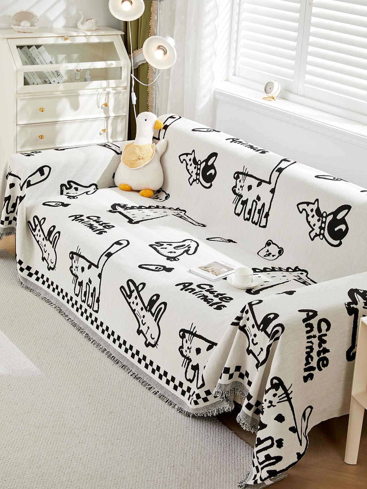 Милое покрывало для дивана из ткани синель, чехлы для дивана Four Seasons, универсальные покрывала с кисточками, защитные полотенца от царапин кошек 180x260
Милое покрывало для дивана из ткани синель, чехлы для дивана Four Seasons, универсальные покрывала с кисточками, защитные полотенца от царапин кошек 180x260