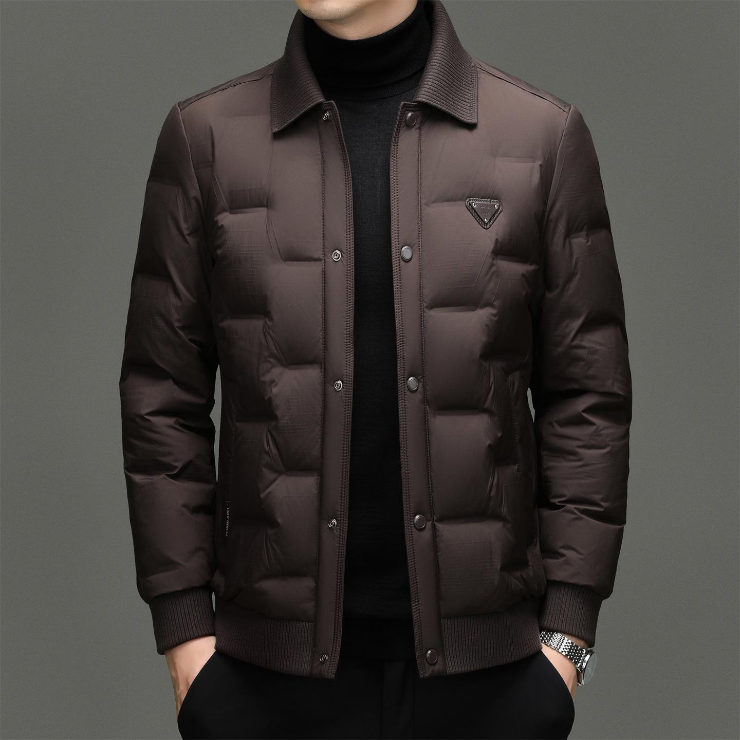 Men s Autumn/Winter 2025 Fashion Down Jacket - Casual Single-Breasted, Warm & Trendy Outerwear for Young and Middle-Aged. 4XL кавовий
Men s Autumn/Winter 2025 Fashion Down Jacket - Casual Single-Breasted, Warm & Trendy Outerwear for Young and Middle-Aged. 4XL кавовий