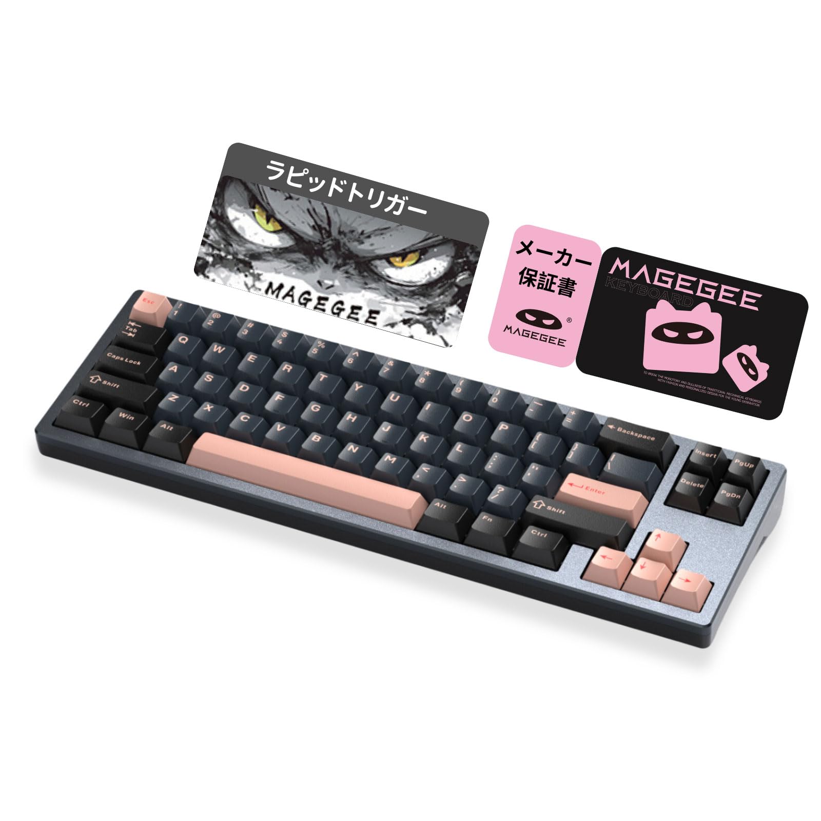 MageGee Rapid Trigger Keyboard Gaming Keyboard Rapid Trigger CNC Aluminum RGB Wired USB Compact Gaming Mechanical Keyboard Frame, (Captain72)
MageGee Rapid Trigger Keyboard Gaming Keyboard Rapid Trigger CNC Aluminum RGB Wired USB Compact Gaming Mechanical Keyboard Frame, (Captain72)