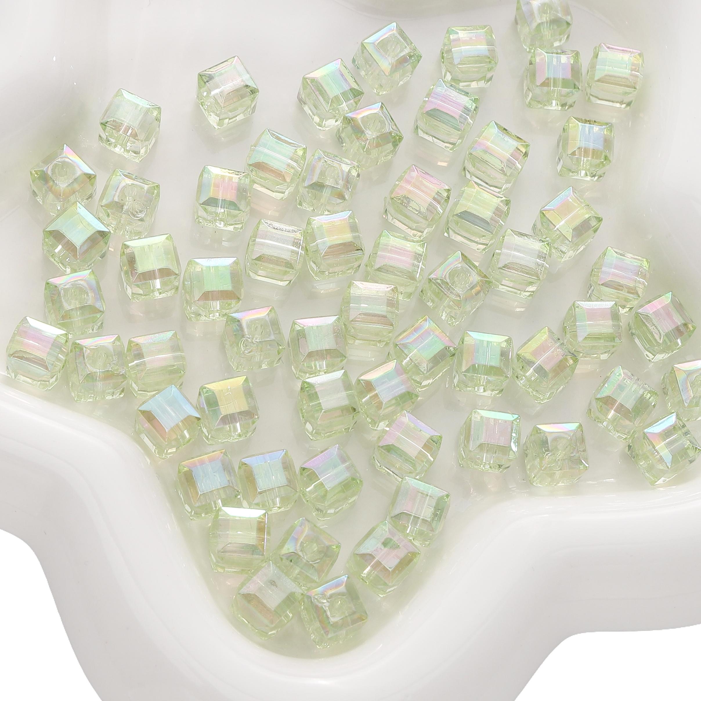 1300 шт. Акриловые имитация стекла Трехмерные бусины Магический квадрат для DIY браслетов, ожерелий, изготовления ювелирных изделий зелёный
1300 шт. Акриловые имитация стекла Трехмерные бусины Магический квадрат для DIY браслетов, ожерелий, изготовления ювелирных изделий зелёный
