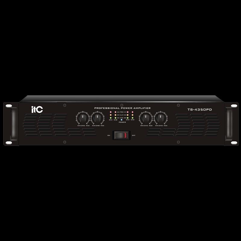 itc TS-4200PD 4-Channel Digital Power Amplifier (CN version)
itc TS-4200PD 4-Channel Digital Power Amplifier (CN version)