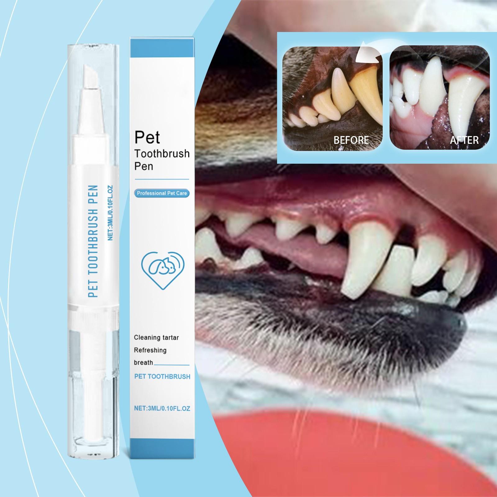Pet Teeth Cleaning Care Brush To Clean And Remove Tartar And Plaque 3ml
Pet Teeth Cleaning Care Brush To Clean And Remove Tartar And Plaque 3ml