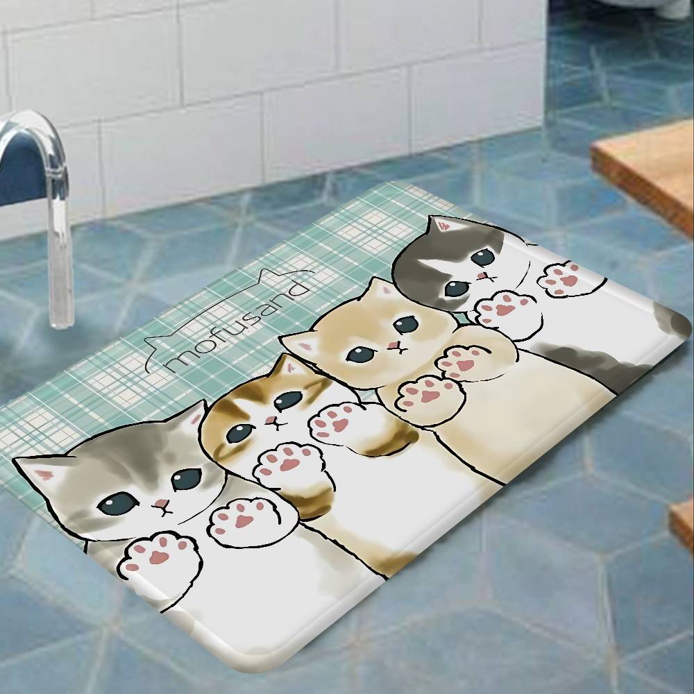 M-Mofusand Cute Hallway Carpet Non-Slip Laundry Room Mat Laundry Decor Balcony Child Living Room Toilet Rug 40x60cm
M-Mofusand Cute Hallway Carpet Non-Slip Laundry Room Mat Laundry Decor Balcony Child Living Room Toilet Rug 40x60cm