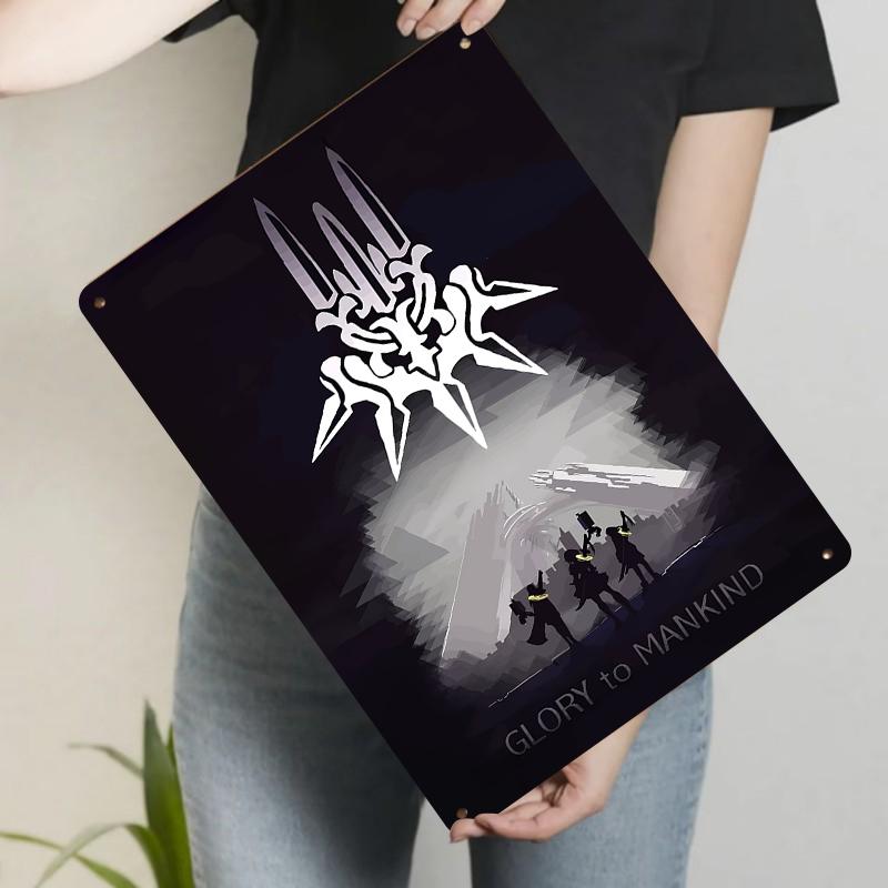 Custom Metal Wall Art Glory to Mankind Symbol Illustration Home Decor Game Room Decoration Modern Poster 20x30cm(7.8x11.8inch)
Custom Metal Wall Art Glory to Mankind Symbol Illustration Home Decor Game Room Decoration Modern Poster 20x30cm(7.8x11.8inch)