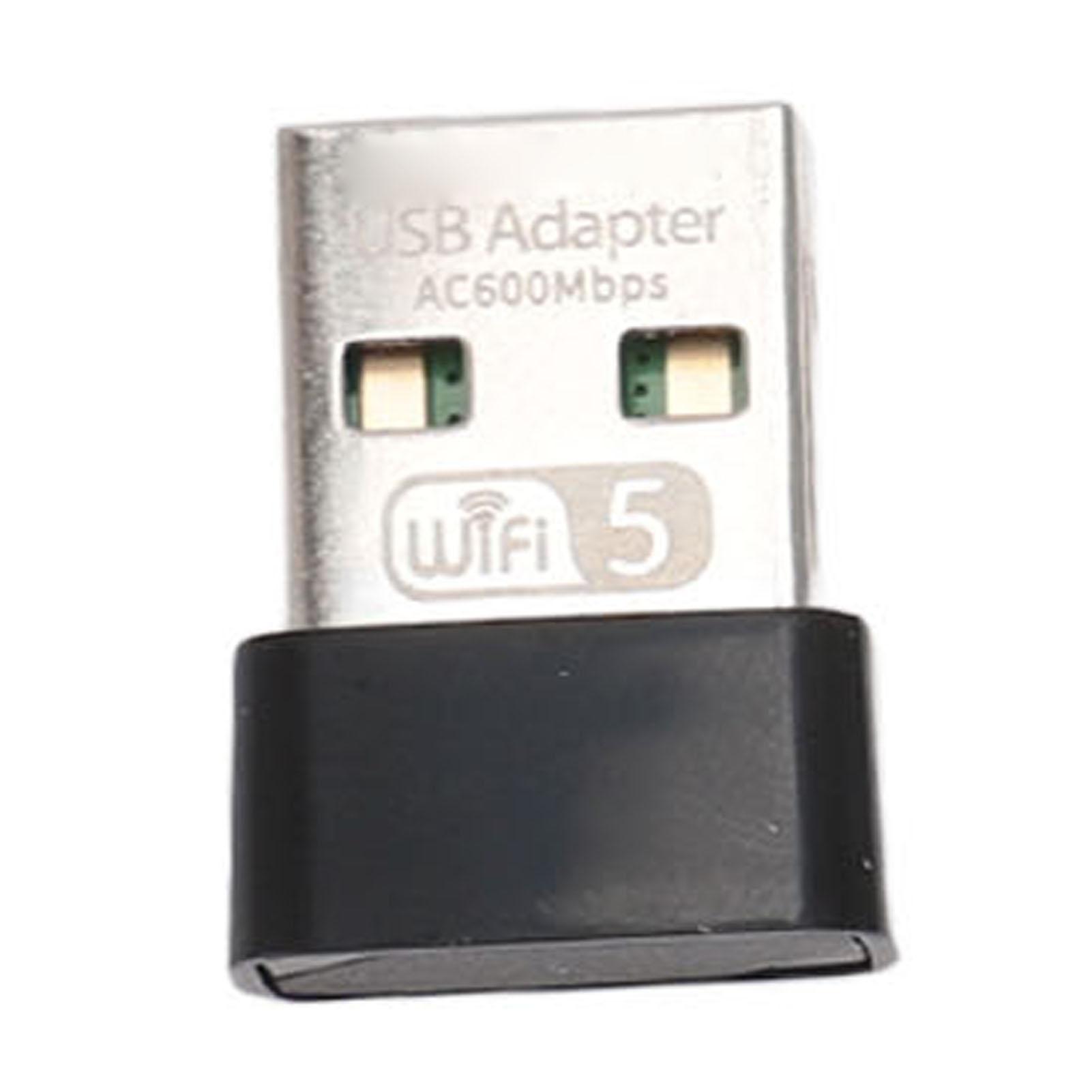 Nano AC600 USB WiFi Adapter for PC MU MIMO 600Mbps 2.4G 5G Dual Band Wireless Network Transceiver
Nano AC600 USB WiFi Adapter for PC MU MIMO 600Mbps 2.4G 5G Dual Band Wireless Network Transceiver