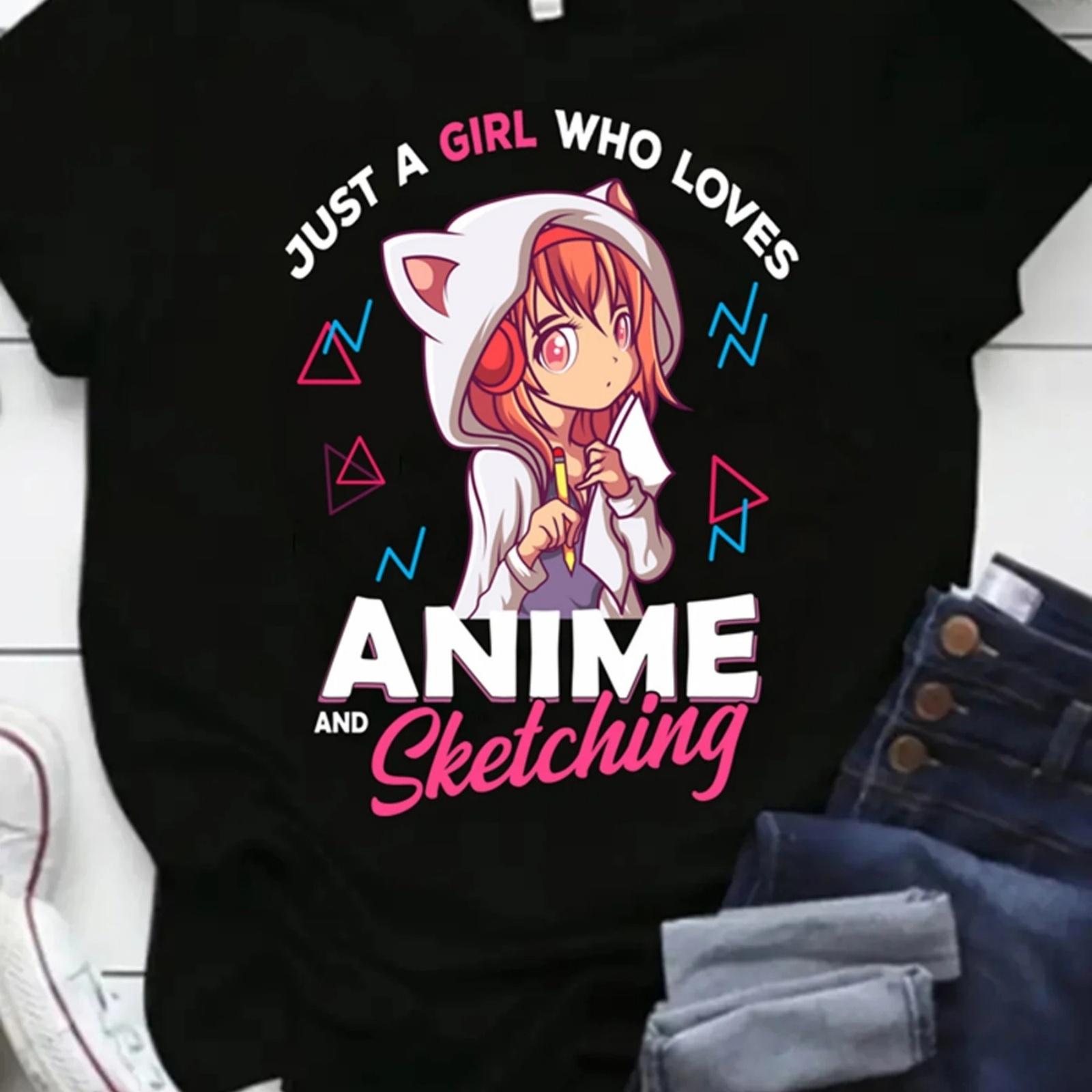 Anime Print Crew Neck T-Shirt, Casual Short Sleeve T-Shirt For Spring & Summer, Women s Clothing casual basics O-collar S
Anime Print Crew Neck T-Shirt, Casual Short Sleeve T-Shirt For Spring & Summer, Women s Clothing casual basics O-collar S