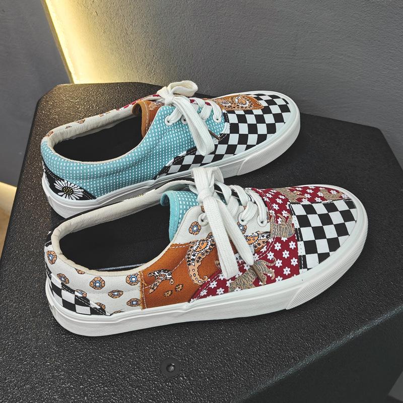 Новые кеды из парусины с низким верхом, мужские, для пары, универсальные, трендовые, уличная съемка в стиле ins, корейская версия студенческих кед, мужские 35
Новые кеды из парусины с низким верхом, мужские, для пары, универсальные, трендовые, уличная съемка в стиле ins, корейская версия студенческих кед, мужские 35