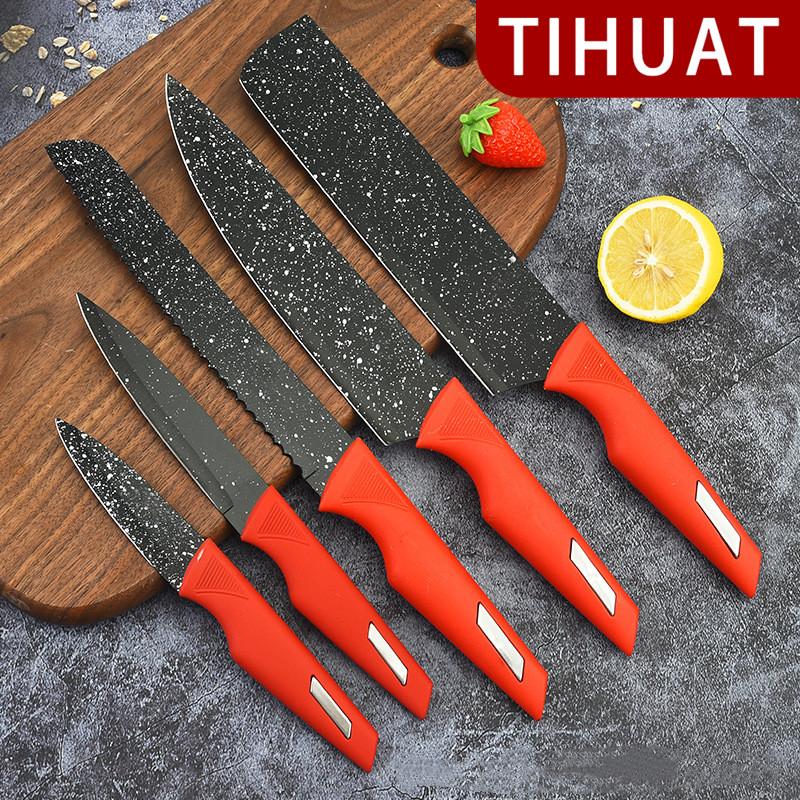 TIHUAT, пять предметов, нож для воды, фруктов, вертел из нержавеющей стали, лакированный нож со звездой, пустая красная стальная ручка, наборы одиночных ножей
TIHUAT, пять предметов, нож для воды, фруктов, вертел из нержавеющей стали, лакированный нож со звездой, пустая красная стальная ручка, наборы одиночных ножей
