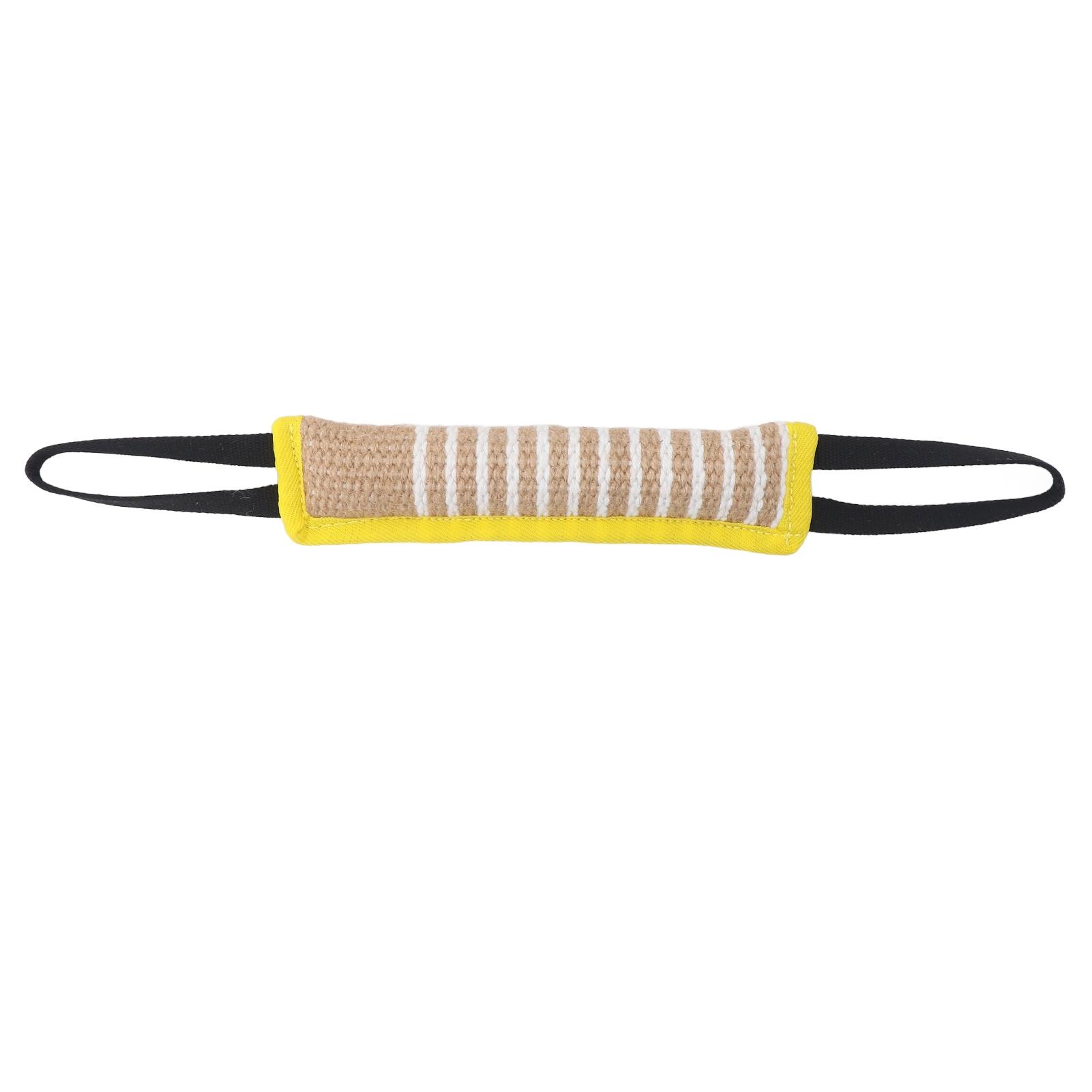 Dog Bite Pillow Tear Resistant Linen Interactive Puppy Training Tug Toy with Reflective Handle for M Reflective Handle Yellow Edge
Dog Bite Pillow Tear Resistant Linen Interactive Puppy Training Tug Toy with Reflective Handle for M Reflective Handle Yellow Edge