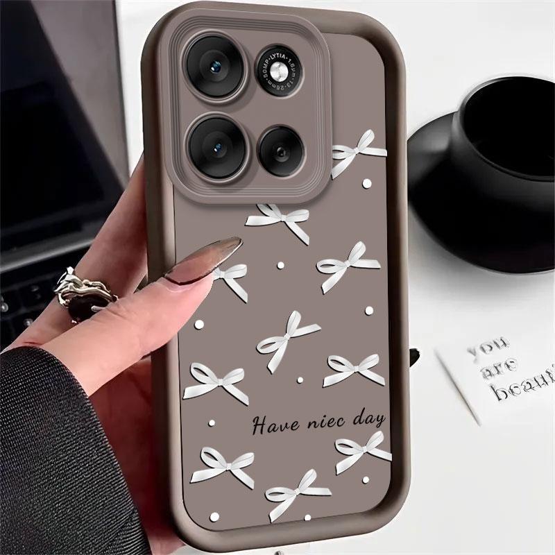 Чохол для телефону для Moto G86 G56 Moto G56 G 56 Motorola MotoG56 MotoG86 Чохол М який Силікон Модний Бант Поліс Тигровий Принт Захисна Кришка Motorola Moto G56
Чохол для телефону для Moto G86 G56 Moto G56 G 56 Motorola MotoG56 MotoG86 Чохол М який Силікон Модний Бант Поліс Тигровий Принт Захисна Кришка Motorola Moto G56