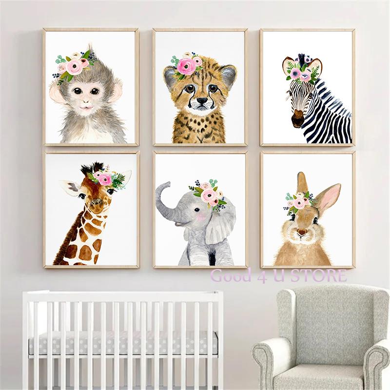 Nordic Cute Bunny,Zebra,Elephant,Cheetah,Giraffe Cartoon Animals Poster Canvas Painting Wall Art Pictures Home Bedroom Decor 21cm×30cm NoFrame
Nordic Cute Bunny,Zebra,Elephant,Cheetah,Giraffe Cartoon Animals Poster Canvas Painting Wall Art Pictures Home Bedroom Decor 21cm×30cm NoFrame