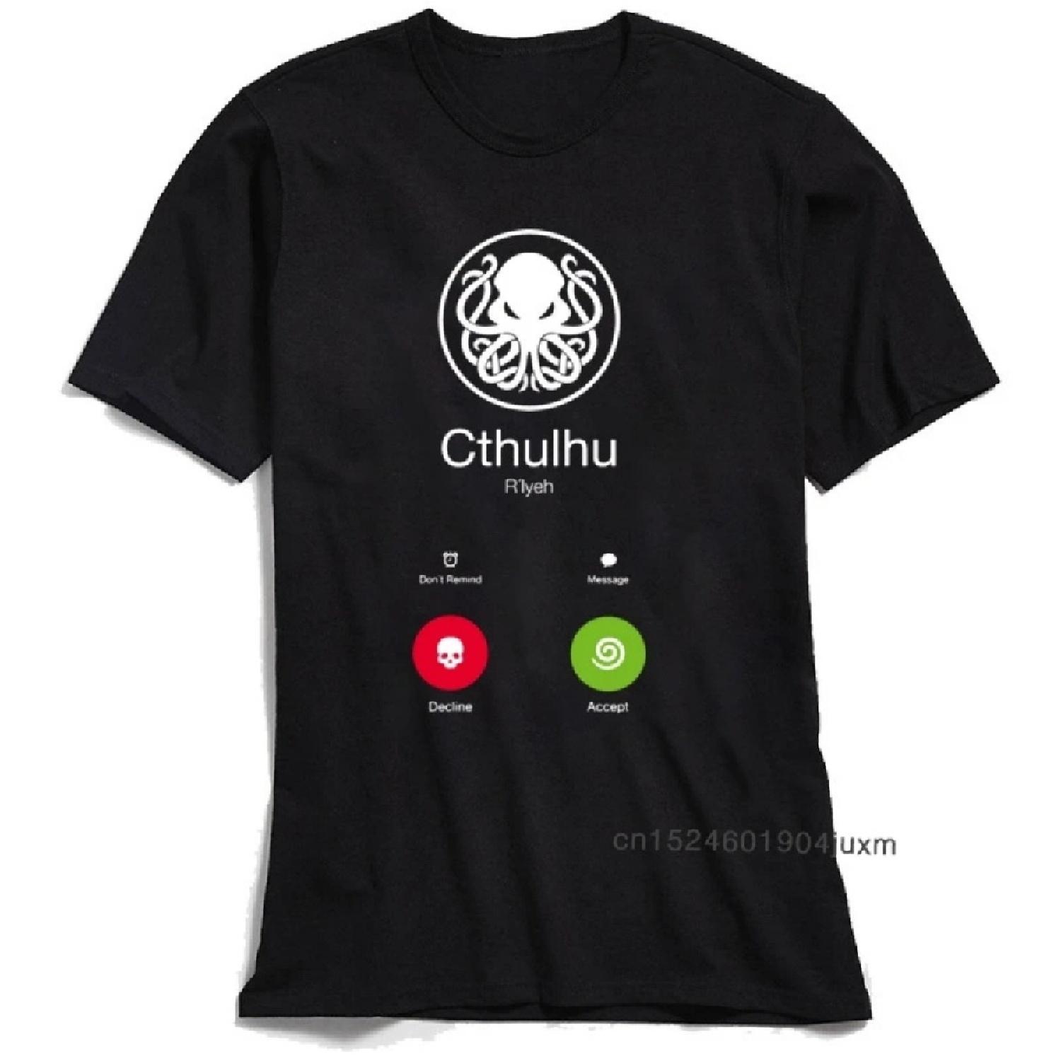 CALL OF CTHULHU T-shirt Novelty Designer T Shirt For Men 100% Cotton Tshirt Funny Summer Geek Tops Swag Steampunk Octopus Tees XXXXXL чорний
CALL OF CTHULHU T-shirt Novelty Designer T Shirt For Men 100% Cotton Tshirt Funny Summer Geek Tops Swag Steampunk Octopus Tees XXXXXL чорний
