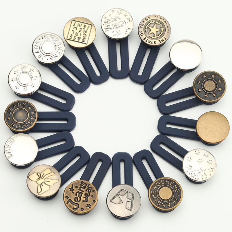 2 шт. - Мгновенные расширители пояса без шитья для джинсов - Регулируемые джинсовые пуговицы-расширители
2 шт. - Мгновенные расширители пояса без шитья для джинсов - Регулируемые джинсовые пуговицы-расширители