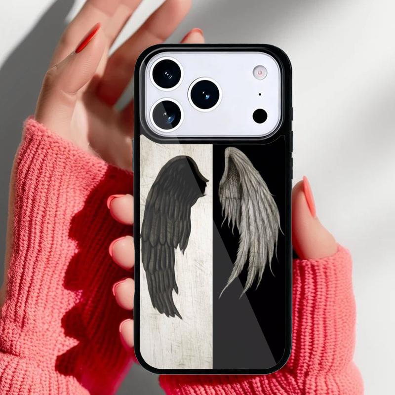 Devil Angel Phone Case for iPhone 17 16 15 14 13 Pro Max Back Cover for 12 11 Pro Coque iPhone 16 Pro Max
Devil Angel Phone Case for iPhone 17 16 15 14 13 Pro Max Back Cover for 12 11 Pro Coque iPhone 16 Pro Max