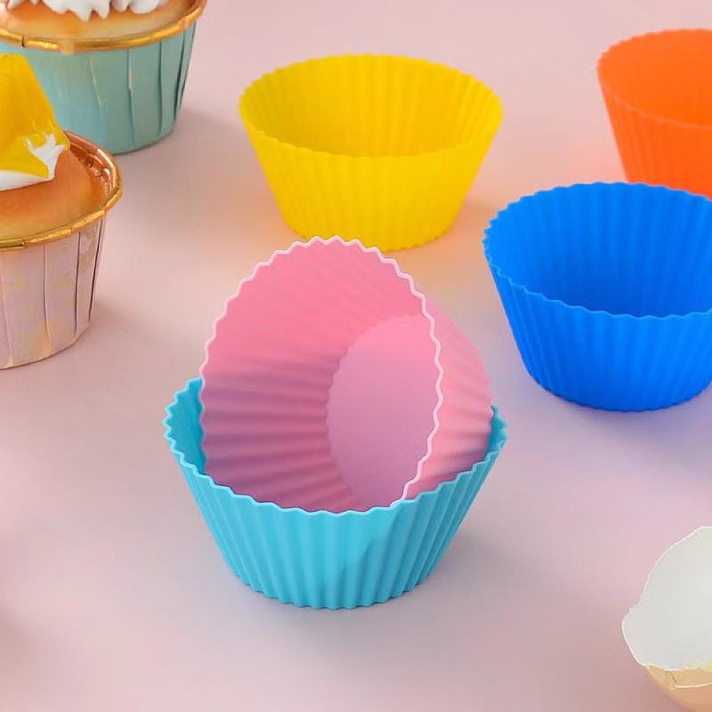 Silicone High-Temperature Resistant Round Baking Molds for Muffins, Jelly, Pudding, and Mini Cakes. Yellow
Silicone High-Temperature Resistant Round Baking Molds for Muffins, Jelly, Pudding, and Mini Cakes. Yellow