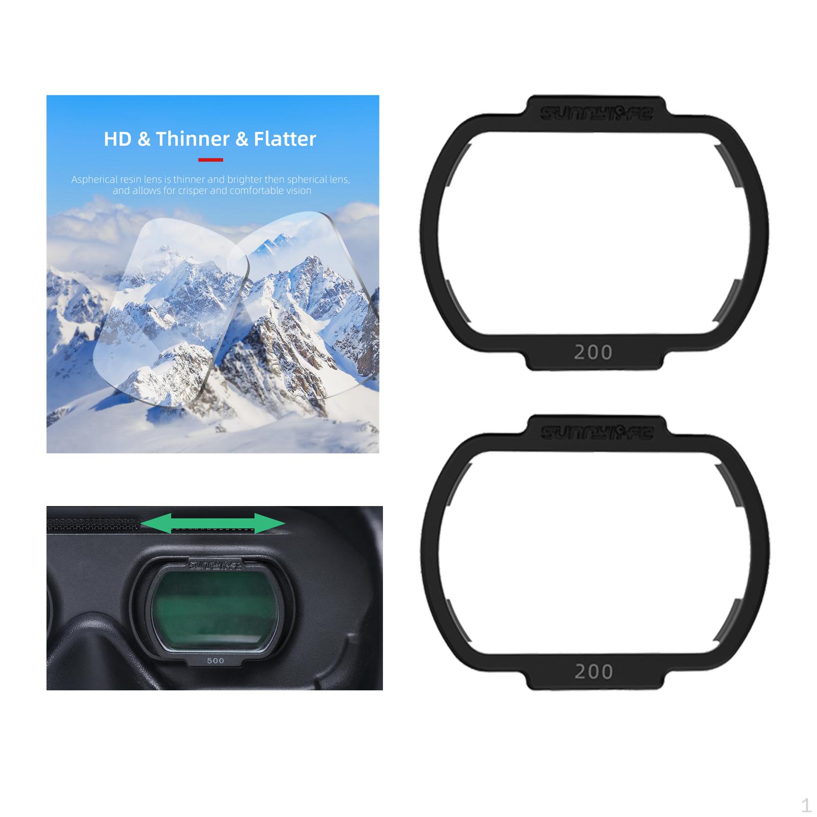 Digital Goggles V2, набір короткозорих лінз -2.0D
Digital Goggles V2, набір короткозорих лінз -2.0D