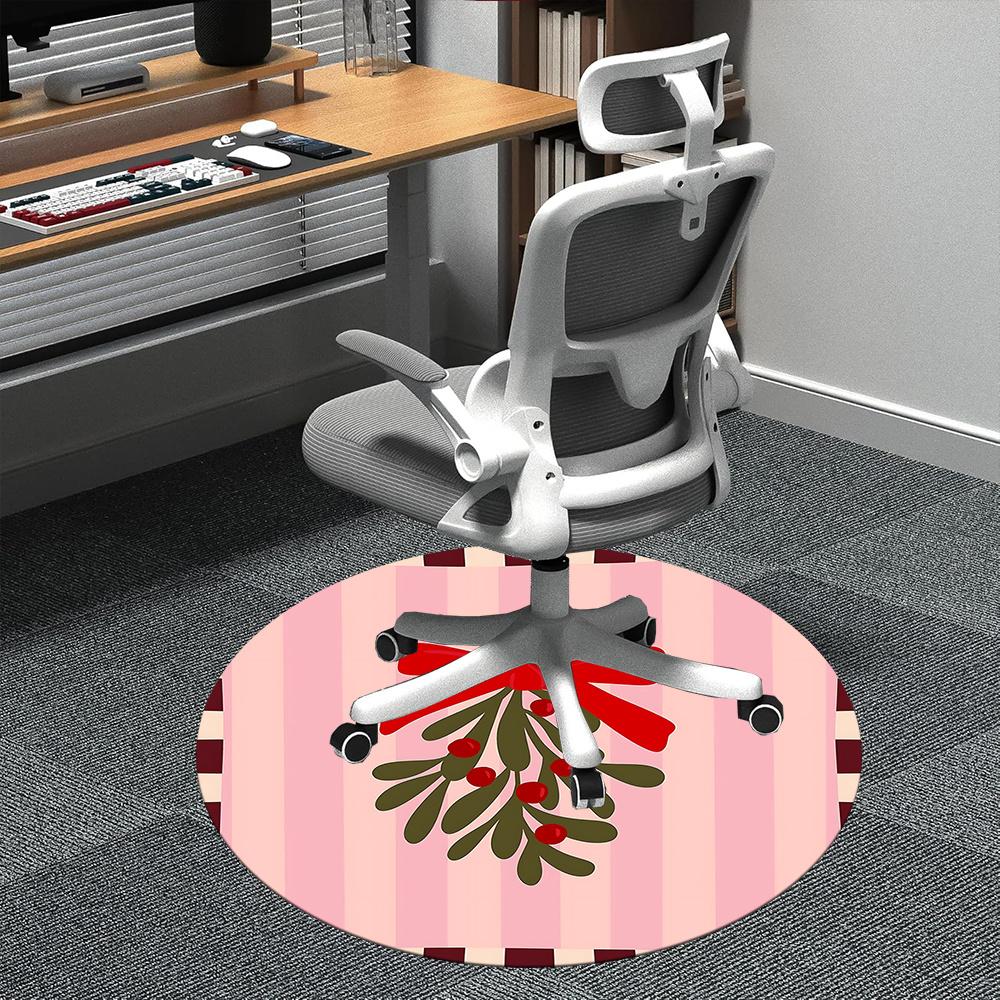 1pc Mistletoe Bow Office Round Area Rug, Indoor Mat Suitable ForOffice, Under Office Chairs Bedroom Living Room Home Decor, Room Deco u10 80cm by 80cm
1pc Mistletoe Bow Office Round Area Rug, Indoor Mat Suitable ForOffice, Under Office Chairs Bedroom Living Room Home Decor, Room Deco u10 80cm by 80cm