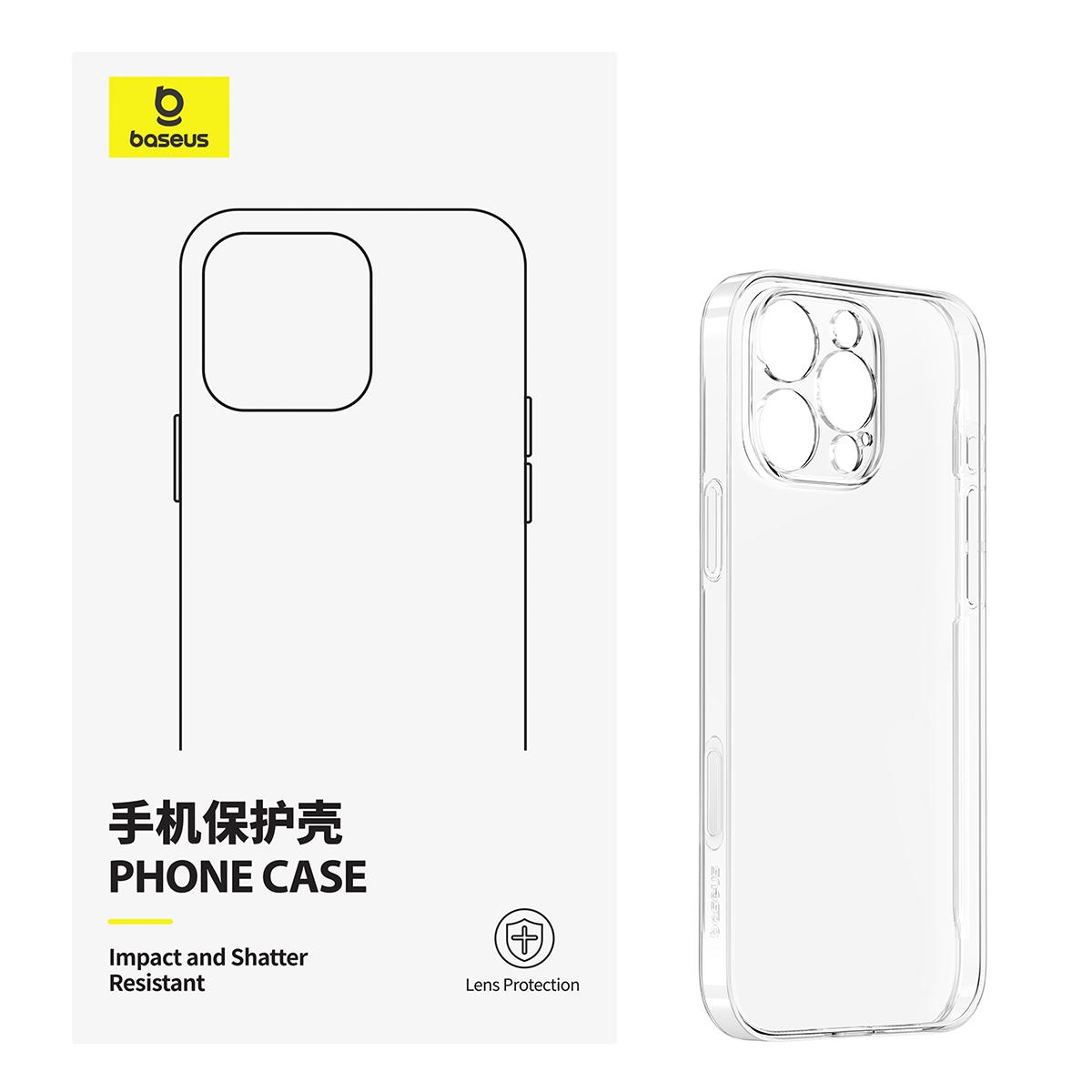 BASEUS Crystal Series For iPhone 16 Pro Case Clear PC+TPU Phone Cover (Touch Button Version) As Shown A
BASEUS Crystal Series For iPhone 16 Pro Case Clear PC+TPU Phone Cover (Touch Button Version) As Shown A