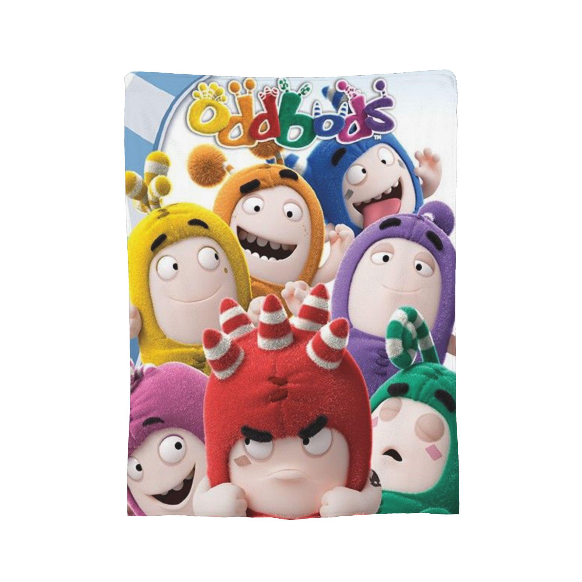 Плед-покривало Oddbods Pogo Фланелевий Чудовий Дихаючий Плед для Ліжка Дивана Текстильний Декор, 30x40in
Плед-покривало Oddbods Pogo Фланелевий Чудовий Дихаючий Плед для Ліжка Дивана Текстильний Декор, 30x40in