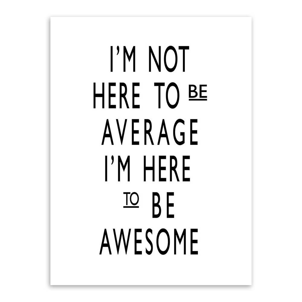 Вдохновляющая картина «Деревянный домик Гу» с черными и белыми буквами, скандинавская гостиная, настенная картина на холсте для декора спальни 21*30cm