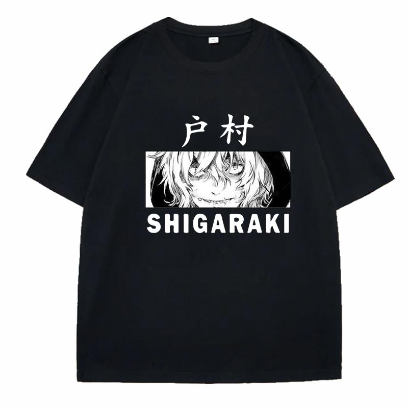 Футболка с рисунком из аниме «My Hero Academia SHIGARAKI» в стиле японского аниме, летние футболки с короткими рукавами, свободные спортивные футболки для бега и активного отдыха в стиле аниме XS чёрный
Футболка с рисунком из аниме «My Hero Academia SHIGARAKI» в стиле японского аниме, летние футболки с короткими рукавами, свободные спортивные футболки для бега и активного отдыха в стиле аниме XS чёрный