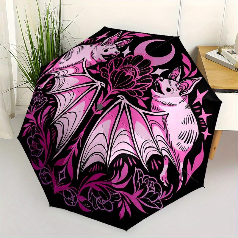 1pc Bat and Floral Mandala Umbrella with Plastic Handle,Suitable for All Seasons Home Travel Outdoor UmbrellaM1254
1pc Bat and Floral Mandala Umbrella with Plastic Handle,Suitable for All Seasons Home Travel Outdoor UmbrellaM1254