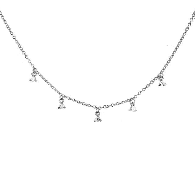 ANENJERY Кубічний циркон Водяне намисто з китиці для жінок Проста регульована мережа Китиця Чокер оптом 40cm add 5cm срібний
ANENJERY Кубічний циркон Водяне намисто з китиці для жінок Проста регульована мережа Китиця Чокер оптом 40cm add 5cm срібний