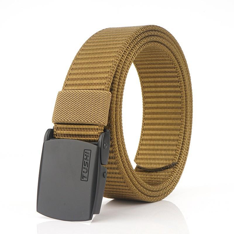 TUSHI 3.5 Automatic Buckle Nylon Canvas Thin Waist Belt Outdoor Pants Student Training 120cm
TUSHI 3.5 Automatic Buckle Nylon Canvas Thin Waist Belt Outdoor Pants Student Training 120cm