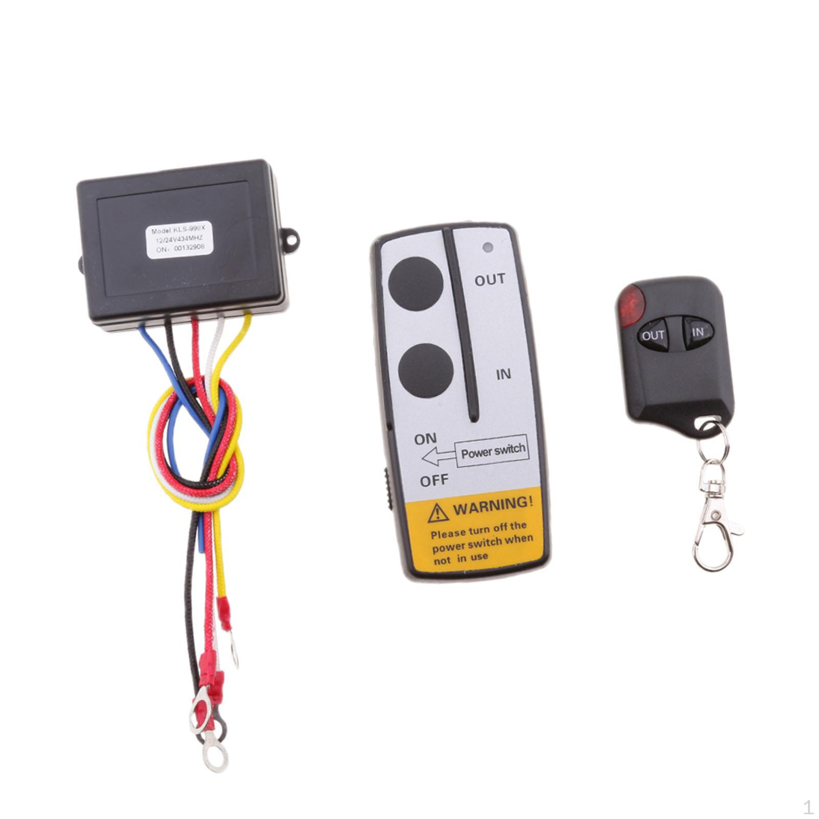 98ft 12/24V Car UTV ATV SUV Winch Remote Switch Handset KLS-998X
98ft 12/24V Car UTV ATV SUV Winch Remote Switch Handset KLS-998X