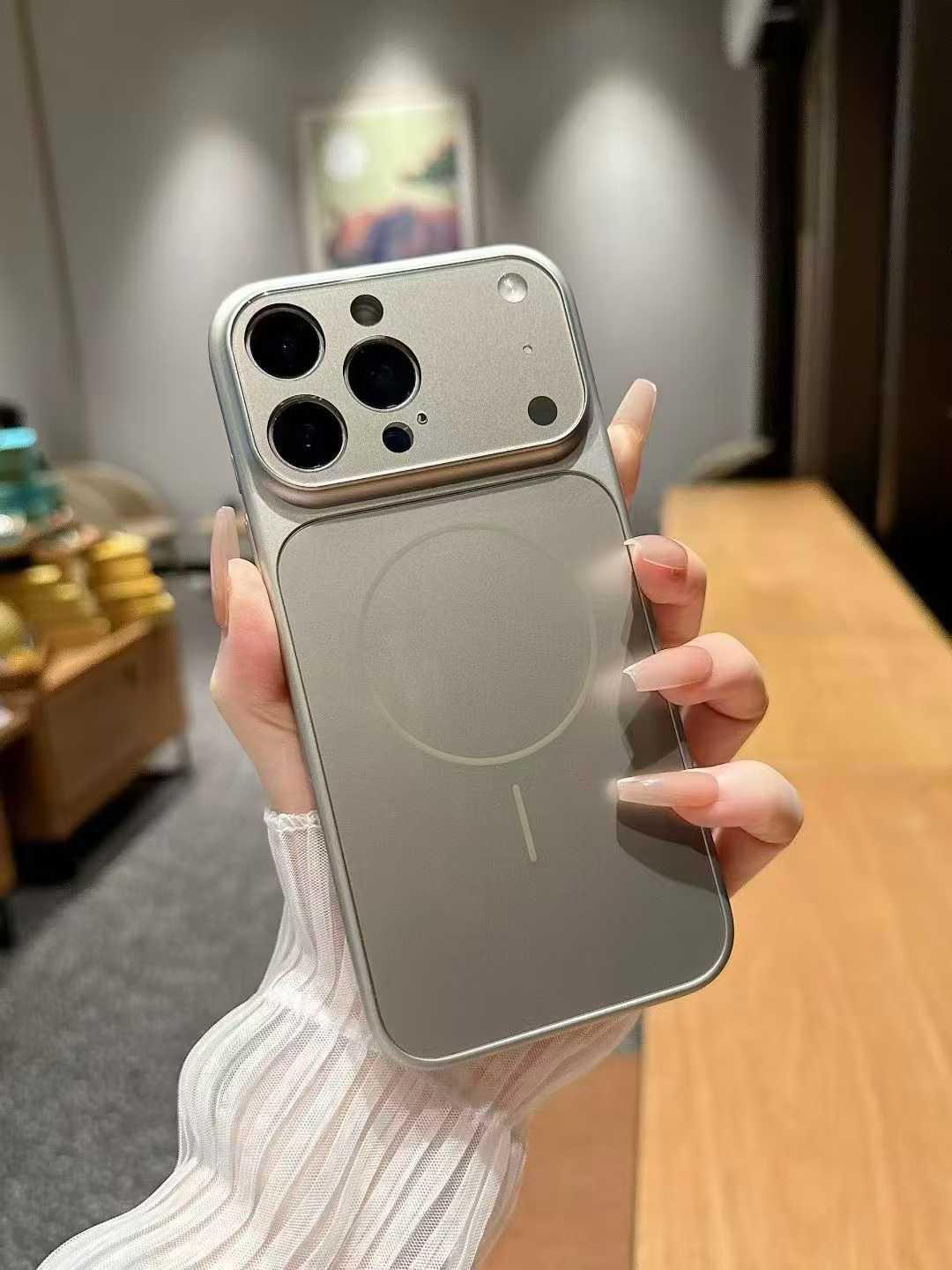 Помаранчевий матовий магнітний чохол для телефону Apple 17 Pro із захистом об єктива, захищений від падінь та з витонченим магнітним дизайном, сумісний з моделями 14, 15, 16. 14 Pro
Помаранчевий матовий магнітний чохол для телефону Apple 17 Pro із захистом об єктива, захищений від падінь та з витонченим магнітним дизайном, сумісний з моделями 14, 15, 16. 14 Pro