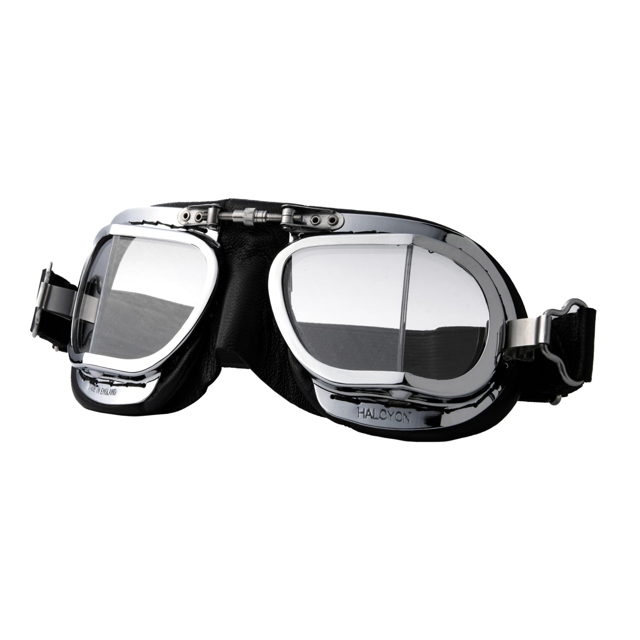 Halcyon MK49 Goggles for Cafe and Jet UV Genuine Leather and Authentic Product Motorcycle, Classic, Vintage, Retro, Racer, Helmets. Protection,
Halcyon MK49 Goggles for Cafe and Jet UV Genuine Leather and Authentic Product Motorcycle, Classic, Vintage, Retro, Racer, Helmets. Protection,