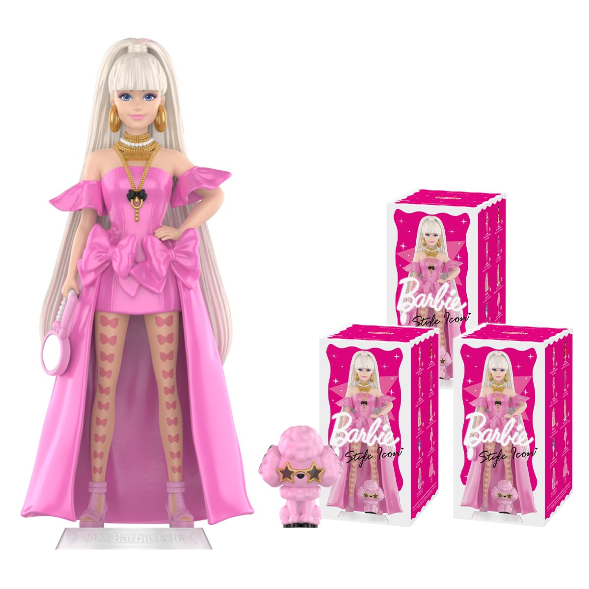 POP MART Barbie Style Icon Series Box 9 Pop Mart Gachapon Blind Box Фигурка Пластиковая модель Премиум Игрушка ПВХ Мягкий винил Оригинальный персонаж Подарок на день рождения
POP MART Barbie Style Icon Series Box 9 Pop Mart Gachapon Blind Box Фигурка Пластиковая модель Премиум Игрушка ПВХ Мягкий винил Оригинальный персонаж Подарок на день рождения