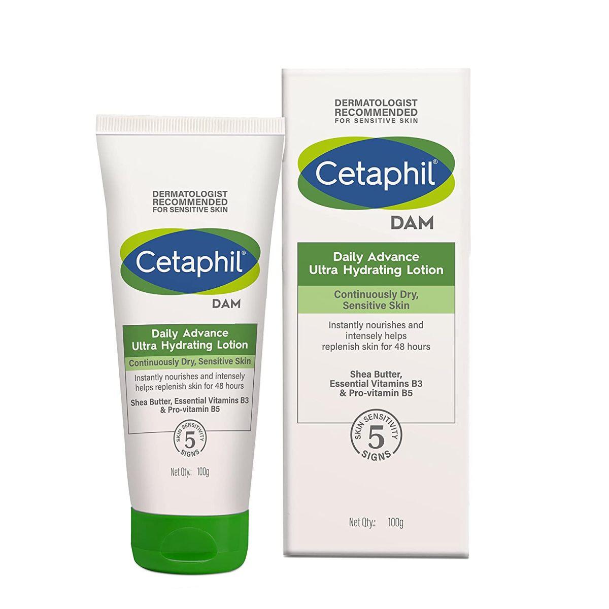 Cetaphil Daily Advance Ultra Hydrating Lotion для сухой/чувствительной кожи, длительное увлажняющее средство для лица и тела 100g
Cetaphil Daily Advance Ultra Hydrating Lotion для сухой/чувствительной кожи, длительное увлажняющее средство для лица и тела 100g