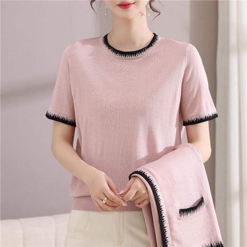 Stylish Knitwear Two-Piece Set for Middle-Aged Women: Spring & Autumn Fashion 2XL розовый
Stylish Knitwear Two-Piece Set for Middle-Aged Women: Spring & Autumn Fashion 2XL розовый