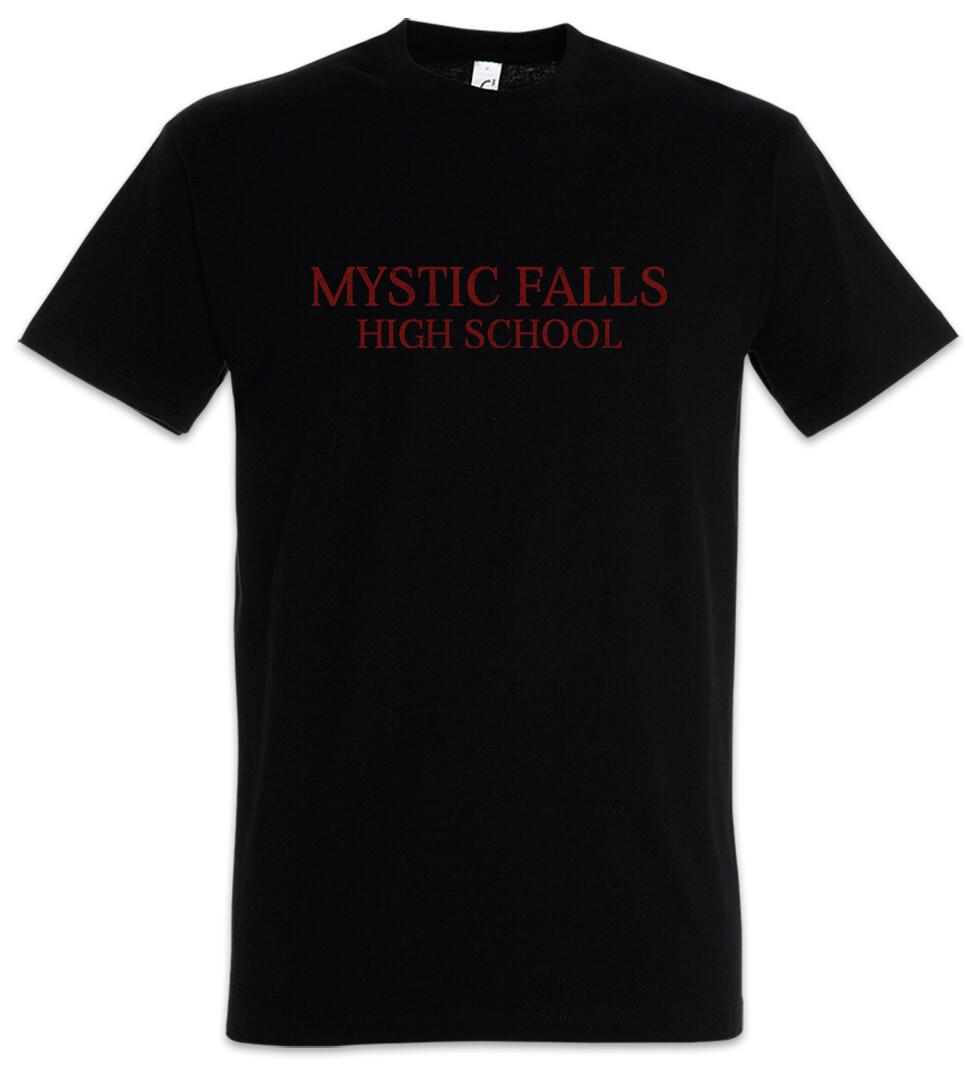 Mystic Falls High School Mens T-Shirt Mens Womens Tees Top Vampire School School Vampire Sign L
Mystic Falls High School Mens T-Shirt Mens Womens Tees Top Vampire School School Vampire Sign L