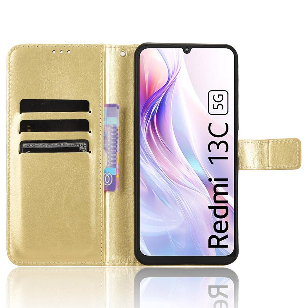 For Xiaomi Redmi 13C 5G/13R 5G/Poco M6 5G Wallet Case PU Leather Crazy Horse Texture Flip Phone Cover Red
For Xiaomi Redmi 13C 5G/13R 5G/Poco M6 5G Wallet Case PU Leather Crazy Horse Texture Flip Phone Cover Red