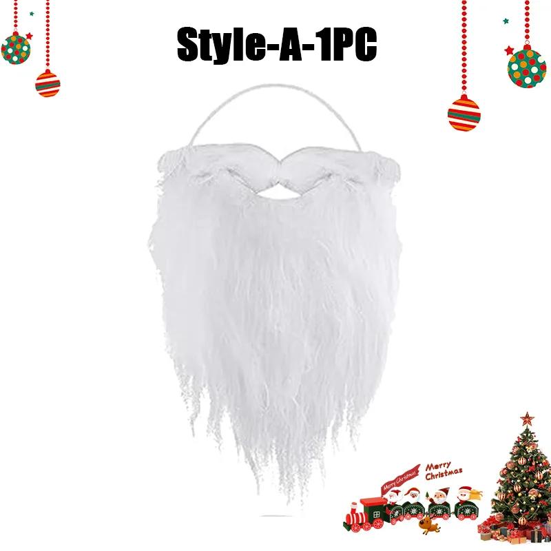 Funny Santa Beard Costume Fake White Beard Christmas Santa Claus Cosplay Accessories for Kids Adults Xmas Party Supplies
Funny Santa Beard Costume Fake White Beard Christmas Santa Claus Cosplay Accessories for Kids Adults Xmas Party Supplies