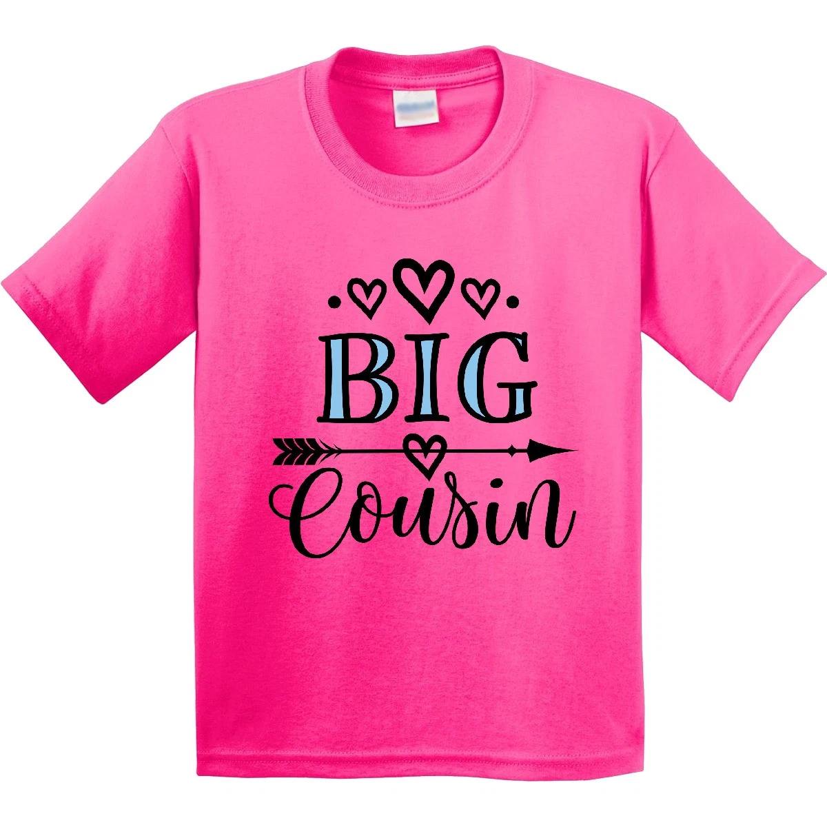 Inktastic Big Cousin Girls Youth kids boys T-Shirt Clothing Clothes Childs Unisex Cursive 120
Inktastic Big Cousin Girls Youth kids boys T-Shirt Clothing Clothes Childs Unisex Cursive 120