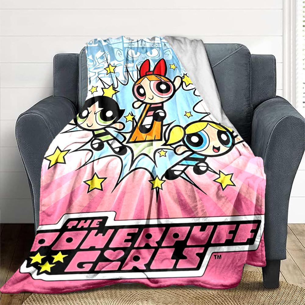 1pc Powerpuff Girls Blanket Lightweight Flannel Throw For Sofa, Bed, Travel, Livingroom, Office, Couch, Chair, And Bed 80x120cm
1pc Powerpuff Girls Blanket Lightweight Flannel Throw For Sofa, Bed, Travel, Livingroom, Office, Couch, Chair, And Bed 80x120cm