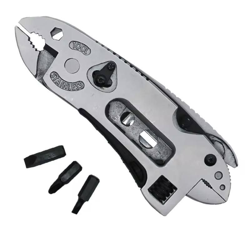 Claw wrenches, multi-functional pliers, adjustable wrenches, outdoor small knife repair tools. Pliers and tools in one. серебряный
Claw wrenches, multi-functional pliers, adjustable wrenches, outdoor small knife repair tools. Pliers and tools in one. серебряный